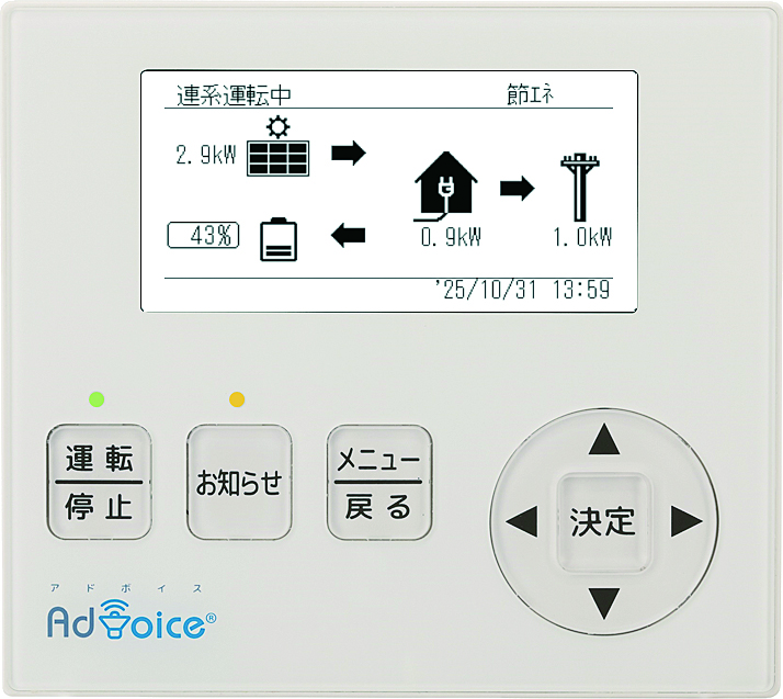 AdVoice EIBS No.8用表示ユニット