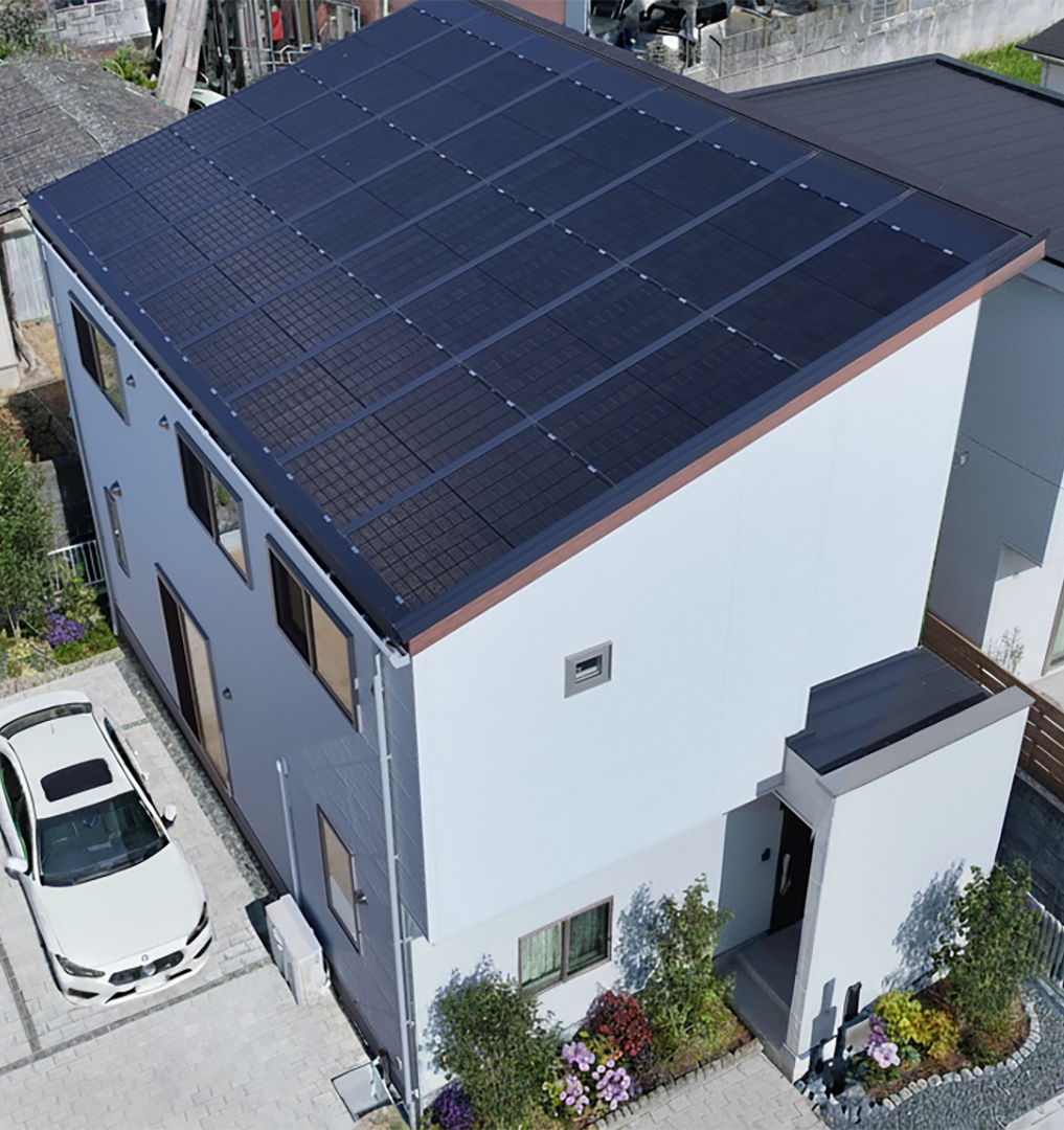 高美観と防水性を兼ね備えた屋根葺材一体型ソーラーシステム「SIソーラー IntegRoof」