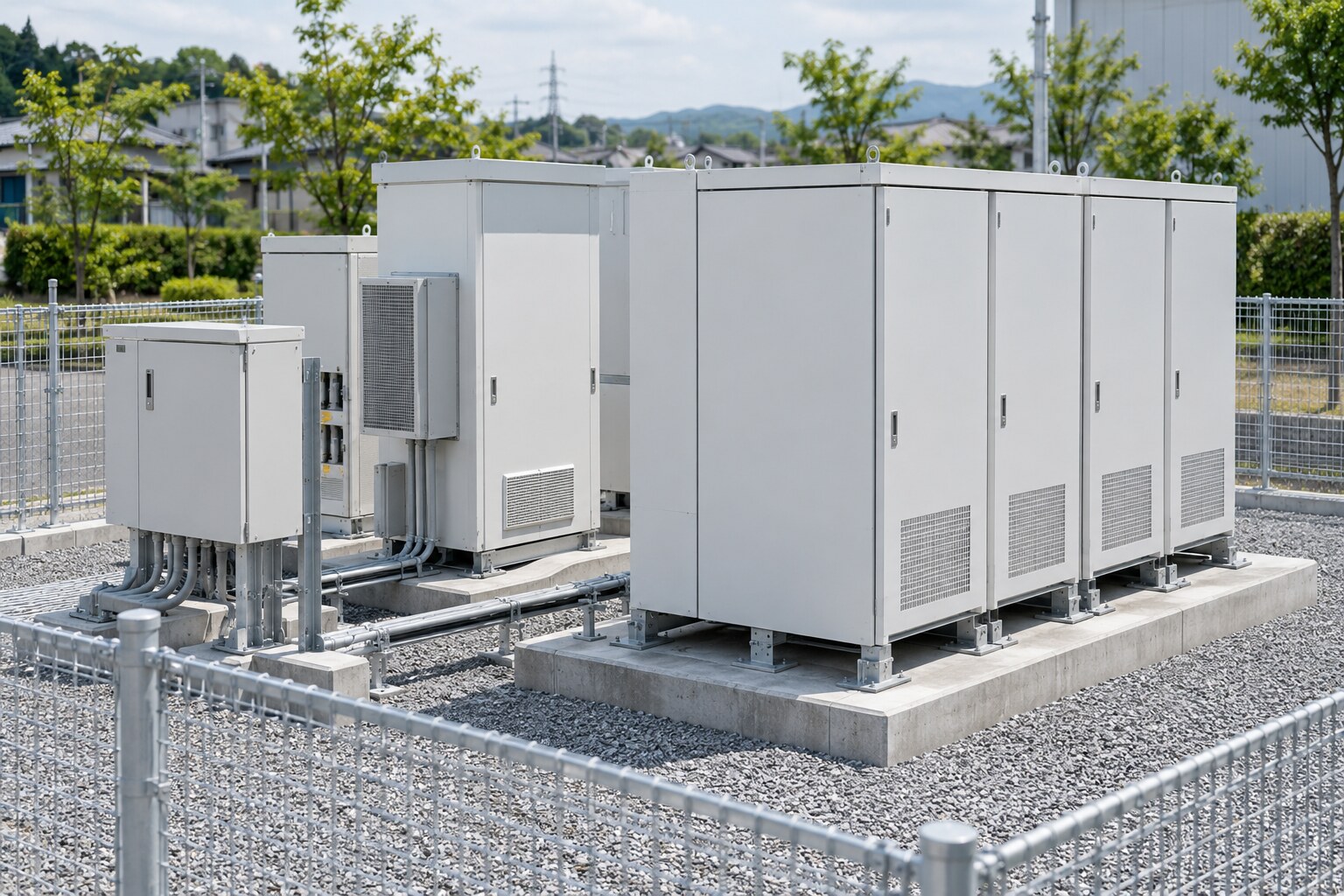 低圧系統用蓄電所の設備